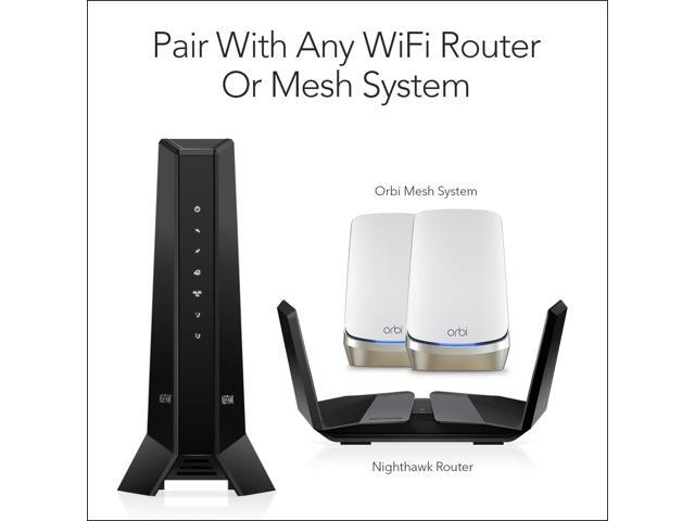 NETGEAR - Nighthawk 32 x 8 DOCSIS 3.1 Voice Cable Modem - Black - image 11