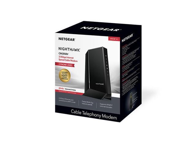 NETGEAR - Nighthawk 32 x 8 DOCSIS 3.1 Voice Cable Modem - Black - image 8