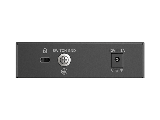 D-Link 5-Port 2.5Gb Unmanaged Gaming Switch with 5 x 2.5Gb - Multi-Gig, Network, Fanless, Plug & Play - (DMS-105)