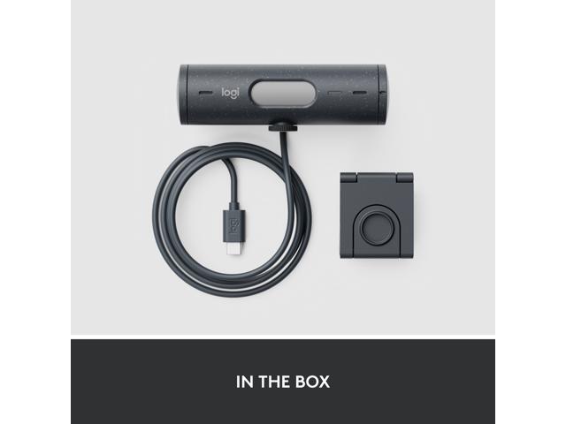 Logitech - Brio 500 1920x1080p Webcam with Privacy Cover - Graphite - image 11