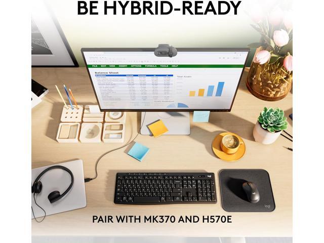 Logitech - Brio 105 1080p Webcam for Laptops with Privacy Shutter & Auto Light Balance - Black - image 10