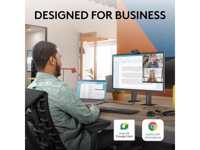 Logitech - Brio 105 1080p Webcam for Laptops with Privacy Shutter & Auto Light Balance - Black - image 2