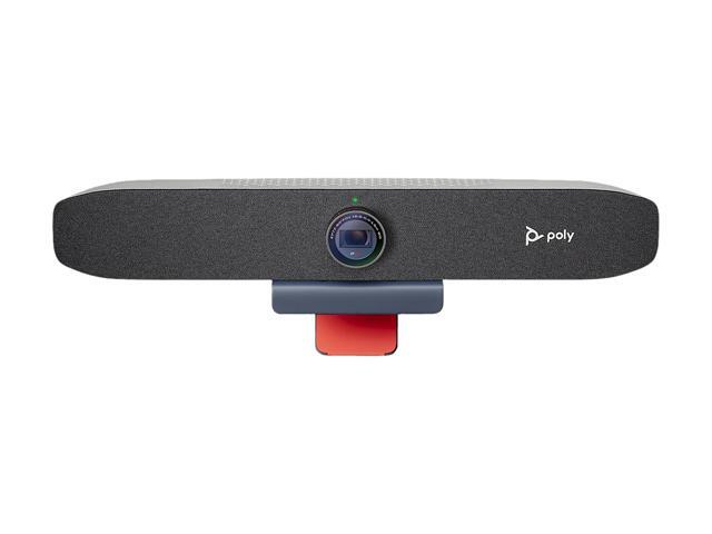 Poly Studio P15 Personal Video Bar (Plantronics + Polycom) - Complete Audio + Premium 4K Webcam Solution - Camera, Mics & Speaker - Home...