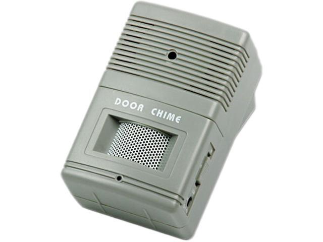 Tatco 15300 Visitor Arrival/Departure Chime, Battery Operated, 2-3/4w x 2d x 4-1/4h, Gray