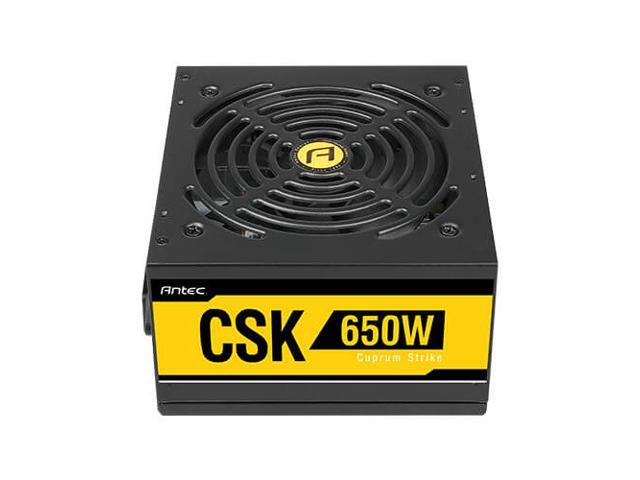 Antec Bronze Power Supply, CSK 650W 80+ Bronze Certified PSU, Continuous Power with 120mm Silent Cooling Fan, ATX 12V 2.31 / EPS 12V, Bronze Power...