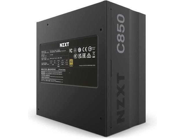 NZXT C850 - C Series ATX 850 Watt 80 Plus Gold v2 (2022) Full-modular Power Supply, US Power Cord