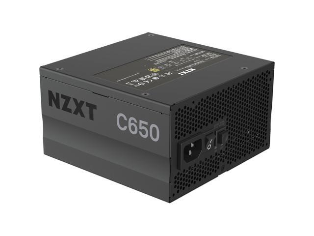 NZXT C650 - C Series ATX 650 Watt 80 Plus Gold v2 (2022) Full-modular Power Supply, US Power Cord