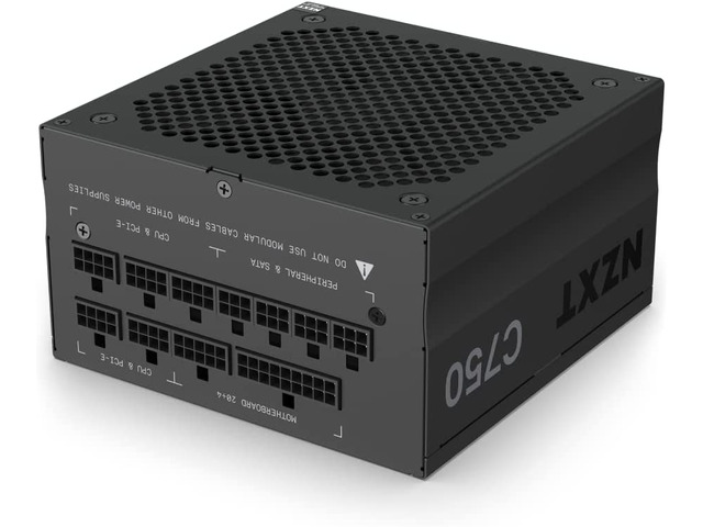 NZXT C750 - C Series ATX 750 Watt 80 Plus Gold v2 (2022) Full-modular Power Supply, US Power Cord