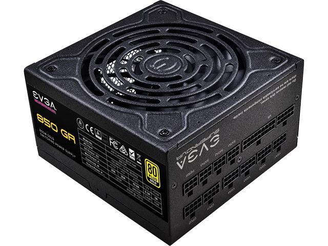 EVGA SuperNOVA 850 GA, 80 Plus Gold 850W, Fully Modular, Eco Mode, 10 Year Warranty, Includes Power ON Self Tester, Compact 150mm Size, Power.
