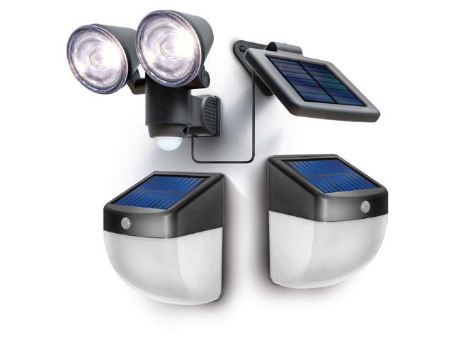 Photos - Chandelier / Lamp Open Box - Home Zone Security Solar Wall Lights - Intelligent Solar Linkab