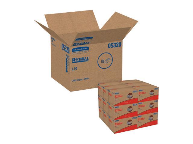 WypAll L10 Paper Wipers White 125 Wipes/Pack 05320