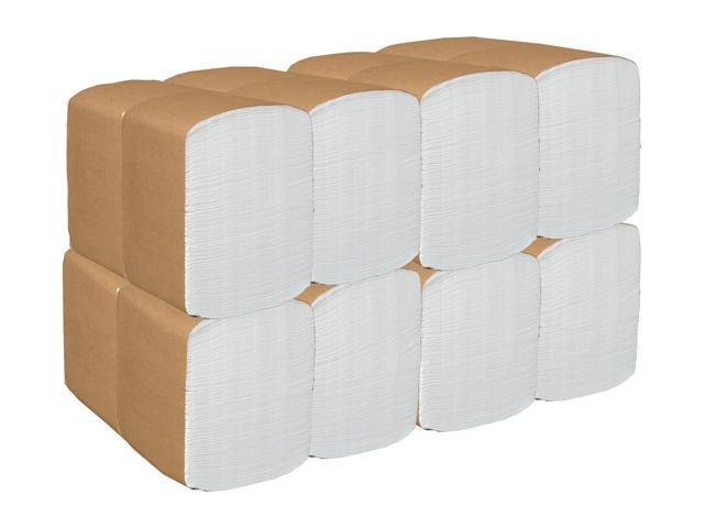 Scott Dinner Paper Napkins (98740), Disposable, White, 1/8 Fold, 1-Ply, 12 x 13 (Unfolded), 24 Packs of 250 Dinner Napkins (6,000 / Case)