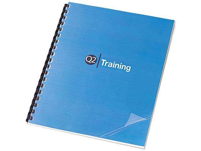 Swingline Clear View Presentation Binding System Cover 11 x 8-1/2 Clear 100/Box