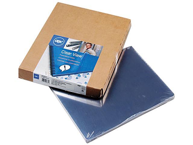 Swingline 2020024 Swingline Clear View Covers - 6 mil Thickness - 8.50' x 11.25' Sheet - 19 x Holes - Round - Clear - Polypropylene - 100 / Box