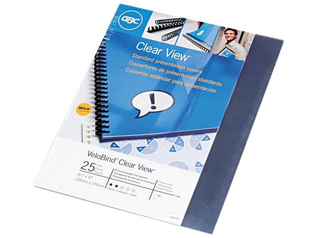Swingline VeloBind Presentation Covers 11 x 8-1/2 Clear 25/Pack 9743070