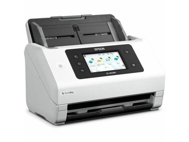 Epson EdgeLink DS-800WN ADF Scanner - 600 dpi Optical 24-bit Color - 50 ppm - Duplex Scanning - Wireless LAN - USB B11B275201