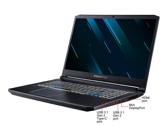 Acer Predator Helios 300 - 17.3' GeForce GTX 1660 Ti - Intel Core i7-9750H - 8GB Memory - 512 GB SSD - Windows 10 Home 64-bit Gaming Laptop - IPS...