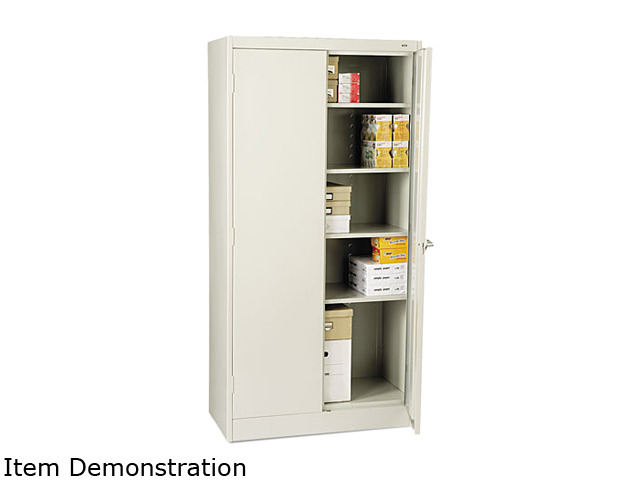 TENNSCO 72' High Standard Cabinet 36w x 18d x 72h Light Gray 1470LGY