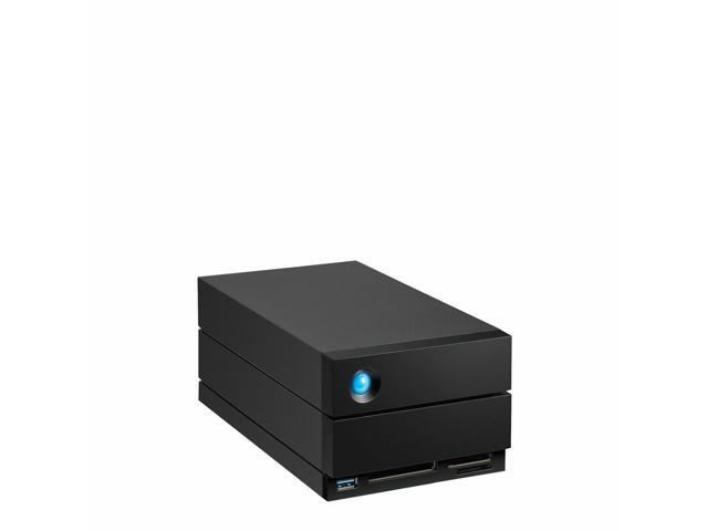 LaCie 2big Dock DAS Storage System - 48 TB Installed HDD Capacity - RAID Supported - 2 x Total Bays - 2 x 3.5' Bay - STLG48000400