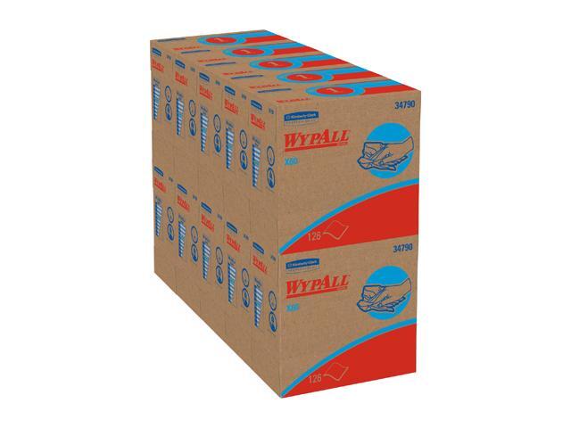 Wypall X60 Reusable Cloths (34790) in Convenient Pop-Up Box, White, 10 Boxes / Case, 126 Sheets / Box