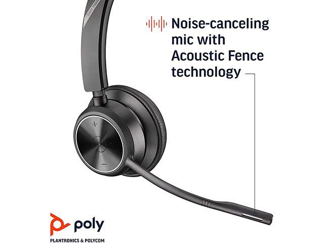 Poly Savi 7310-M Ultra-Secure Wireless DECT Headset System - Microsoft Teams Certified Version
