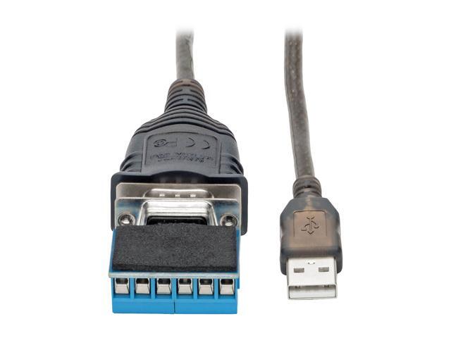 Tripp Lite U209-30N-IND USB to RS485/RS422 FTDI Serial Adapter Cable 30 in.