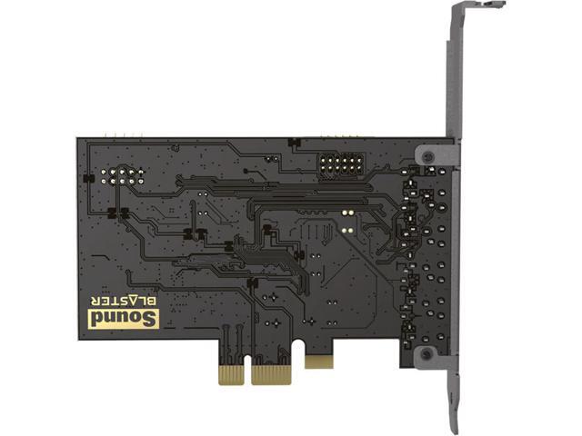 Creative Sound Blaster Audigy Fx V2 Upgradable Hi-res PCI-e Sound Card with 5.1 Discrete and Virtual Surround, Scout Mode, SmartComms Kit for PC
