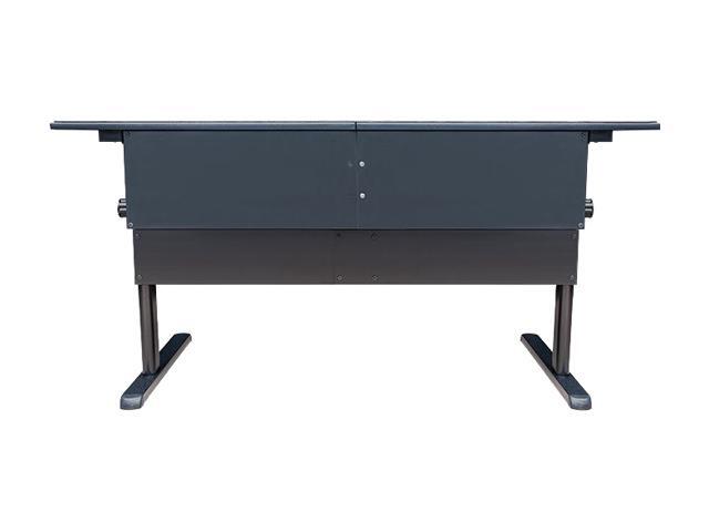 Thermaltake Tt Gaming Level 20 GT Battlestation Computer Gaming Desk Adjustable Heights Scratch Resistant Surface Full-sized Desk Mat Cable...