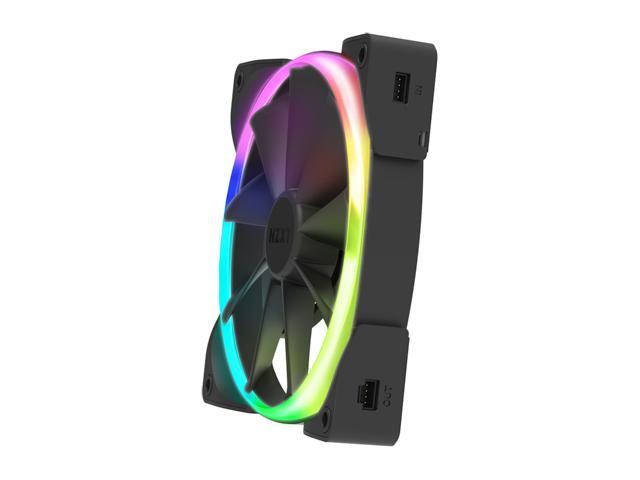 NZXT AER RGB 2 - 140mm - RGB LED - Fluid Dynamic Bearing - PWM Fan for Hue 2 - Single