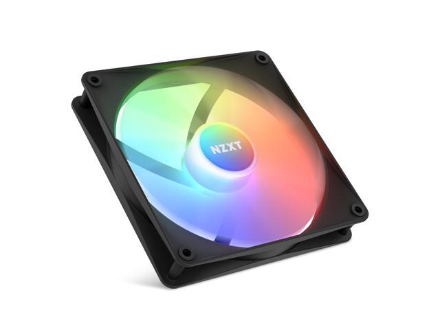 NZXT F140 RGB Core - 140mm Hub-Mounted RGB Fan - 8 Individually-Addressable LEDs - Semi-Translucent Blades - High Static Pressure & Airflow - Quiet...