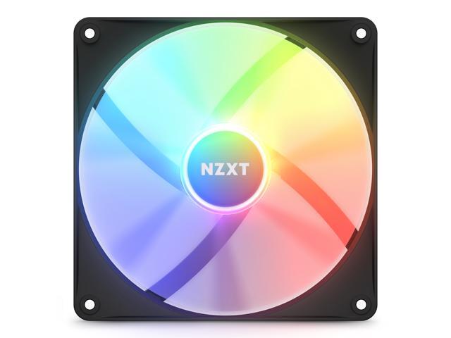 NZXT F140 RGB Core - 140mm Hub-Mounted RGB Fan - 8 Individually-Addressable LEDs - Semi-Translucent Blades - High Static Pressure & Airflow - Quiet...