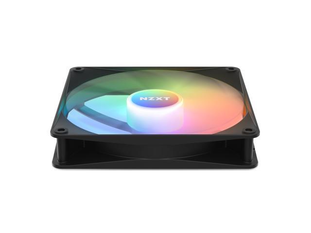 NZXT F140 RGB Core - 140mm Hub-Mounted RGB Fan - 8 Individually-Addressable LEDs - Semi-Translucent Blades - High Static Pressure & Airflow - Quiet...
