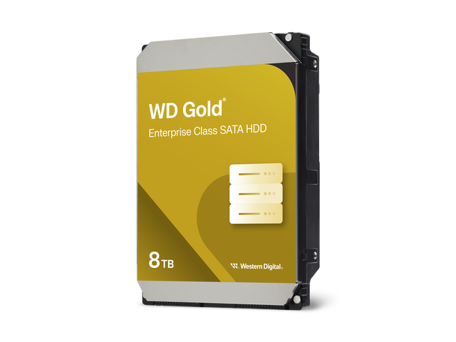 WD Gold 8TB Enterprise Class Hard Disk Drive - 7200 RPM Class SATA 6Gb/s 256MB Cache 3.5 Inch - WD8004FRYZ