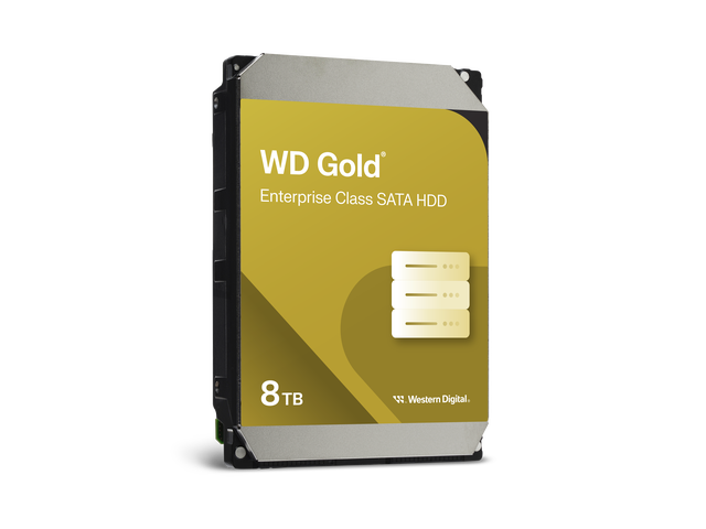 WD Gold 8TB Enterprise Class Hard Disk Drive - 7200 RPM Class SATA 6Gb/s 256MB Cache 3.5 Inch - WD8004FRYZ