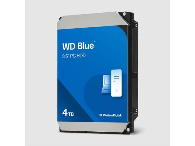 WD - Blue 4TB PC Internal Hard Drive for Desktops - image 3