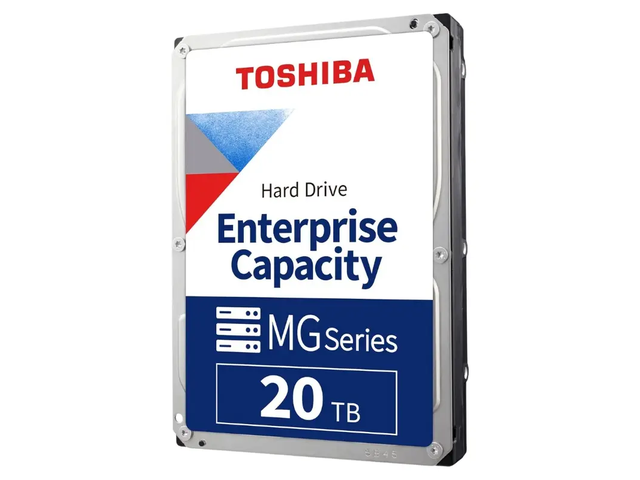 Toshiba MG11 Series 20TB 3.5-inch SATA 6Gb/s 7200 RPM 1GB Cache 512e Enterprise Capacity Hard Disk Drive HDD - MG11ACA20TE