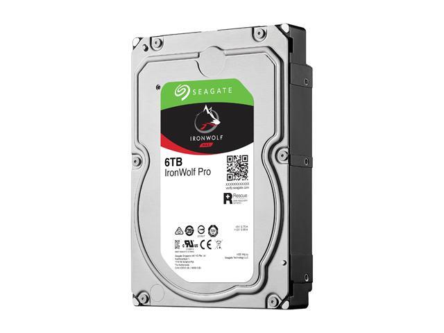 Seagate IronWolf Pro 6TB 3.5' SATA 7200rpm Internal Hard Drive ST6000NE0023