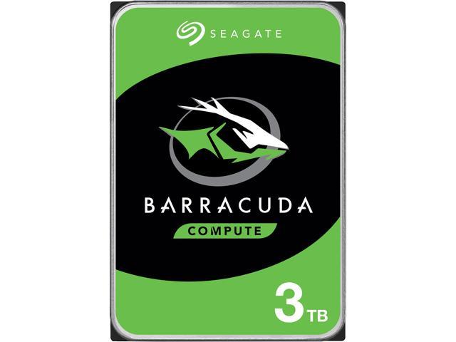 Seagate BarraCuda ST3000DM007 3TB 5400 RPM 256MB Cache SATA 6.0Gb/s 3.5' Hard Drives