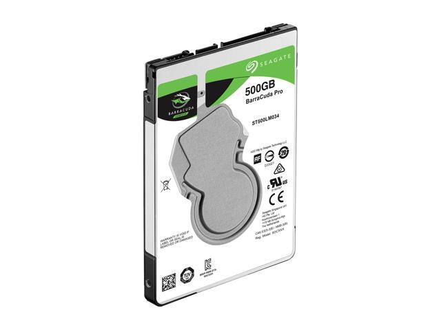 Seagate BarraCuda Pro ST500LM034 500GB 7200 RPM 128MB Cache SATA 6.0Gb/s 2.5' Hard Drives - Notebooks / Laptops