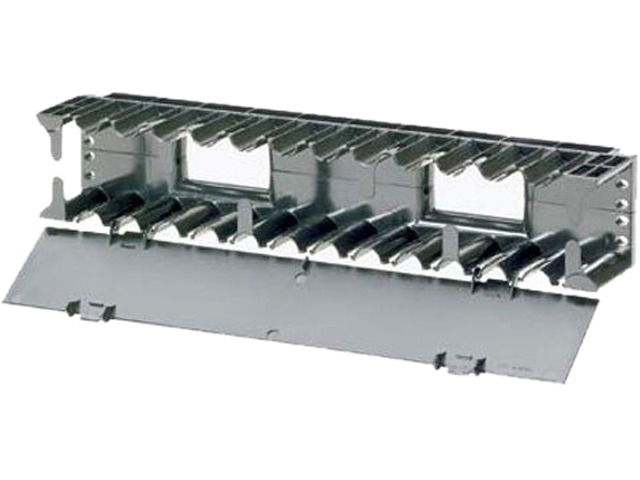 Panduit NCMHF2 Netmanager Horizontal Cable Manager - Cable Management Kit - Black