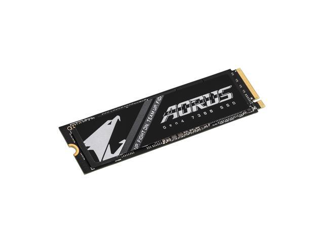 GIGABYTE AORUS Gen4 7300 SSD 2TB (w/o heat spreader) PCIe 4.0 NVMe M.2 Internal Solid State Drive with Read Speed Up to 7300MB/s, Write Speed Up to...