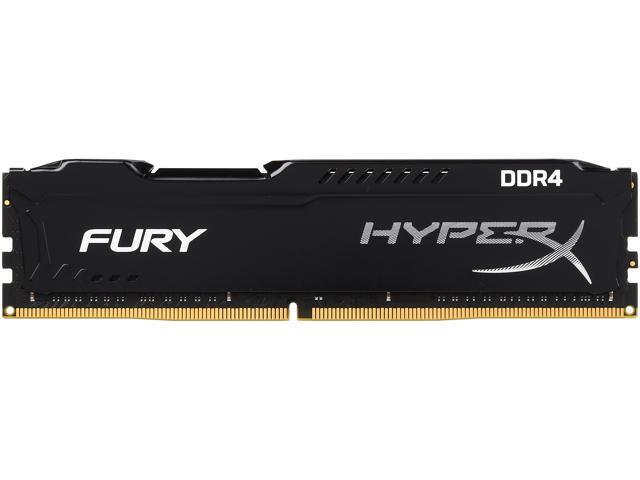 HyperX FURY 8GB DDR4 2400 (PC4 19200) Desktop Memory Model HX424C15FB/8