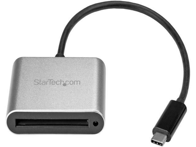 StarTech CFASTRWU3C StarTech.com CFast Card Reader - USB C - Memory Card Reader - Card to USB-C - Portable CFast 2.0 Reader / Writer