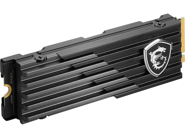 MSI SPATIUM Series M.2 2280 2TB PCI-Express 4.0 x4 3D NAND Internal Solid State Drive (SSD) M480 PS5 Compatible Heatsink