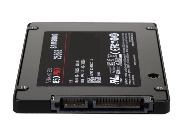 SAMSUNG 850 PRO 2.5' 256GB SATA III 3D NAND Internal Solid State Drive (SSD) MZ-7KE256BW