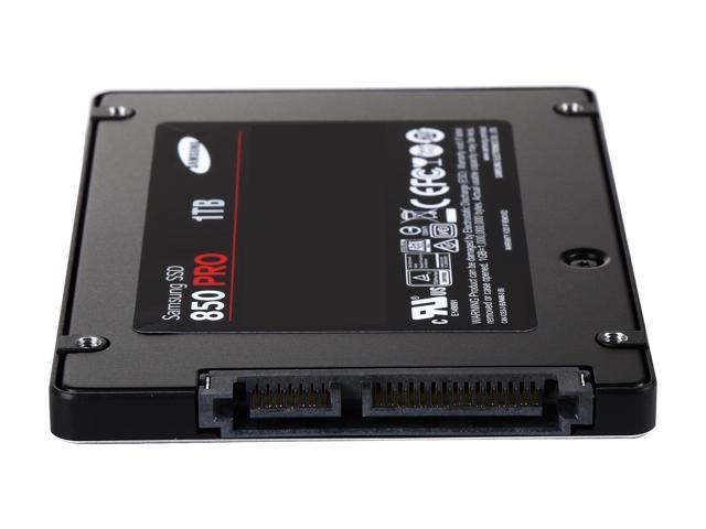 SAMSUNG 850 PRO 2.5' 1TB SATA III 3D NAND Internal Solid State Drive (SSD) MZ-7KE1T0BW