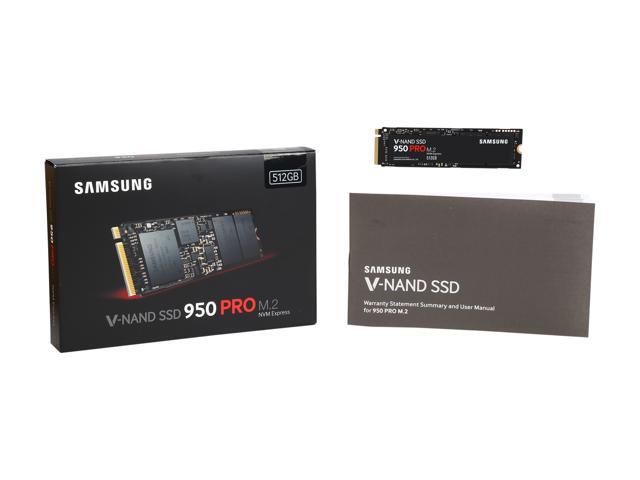 SAMSUNG 950 PRO M.2 2280 512GB PCI-Express 3.0 x4 Internal Solid State Drive (SSD) MZ-V5P512BW