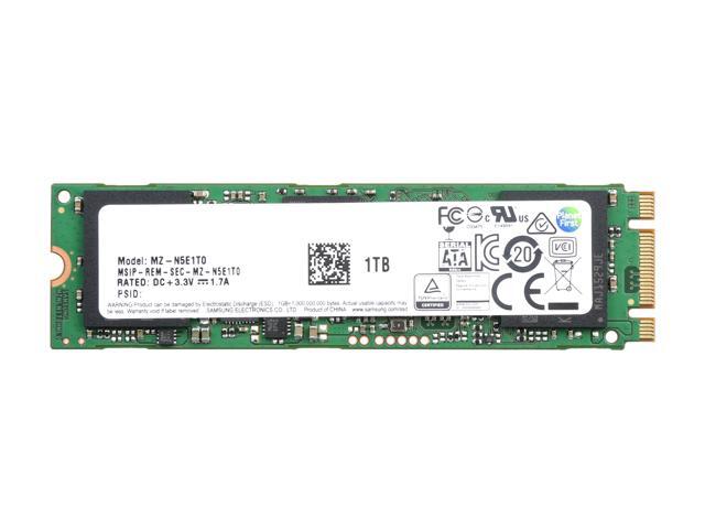 SAMSUNG 850 EVO M.2 2280 1TB SATA III 3D NAND Internal Solid State Drive (SSD) MZ-N5E1T0BW