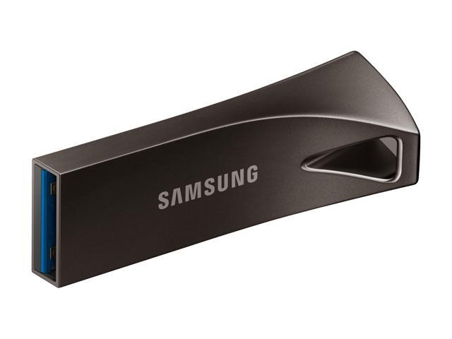 SAMSUNG 128GB BAR Plus (Metal) USB 3.1 Flash Drive, Speed Up to 400MB/s (MUF-128BE4/AM)