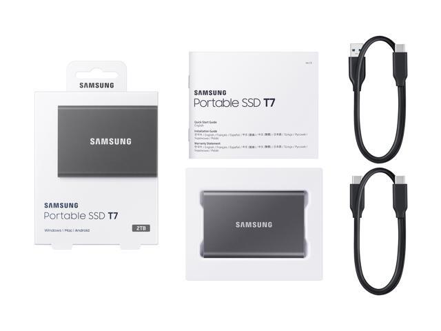 Samsung - T7 2TB External USB 3.2 Gen 2 Portable SSD with Hardware Encryption - Titan Gray - image 6